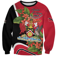 Personalised Trinidad and Tobago 1962 Sweatshirt Happy Independence Day
