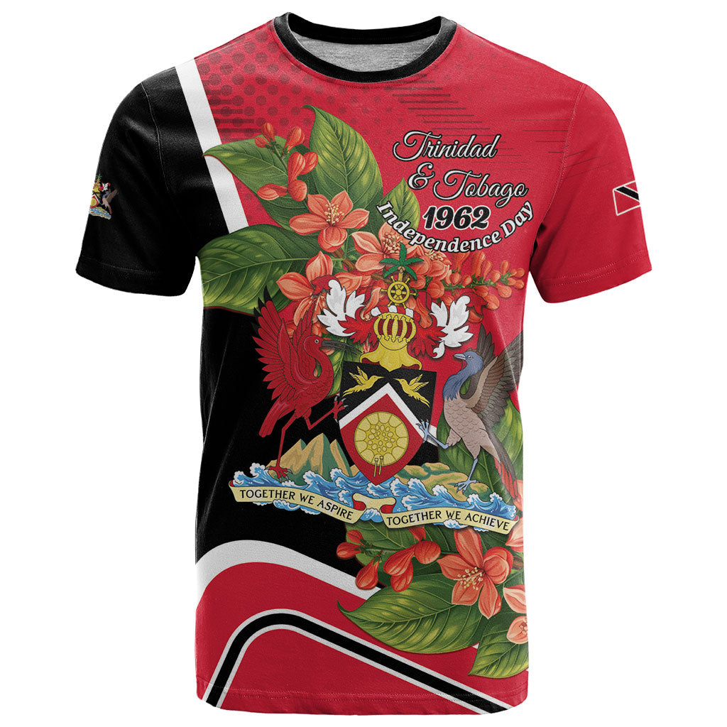 Personalised Trinidad and Tobago 1962 T Shirt Happy Independence Day