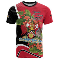 Personalised Trinidad and Tobago 1962 T Shirt Happy Independence Day