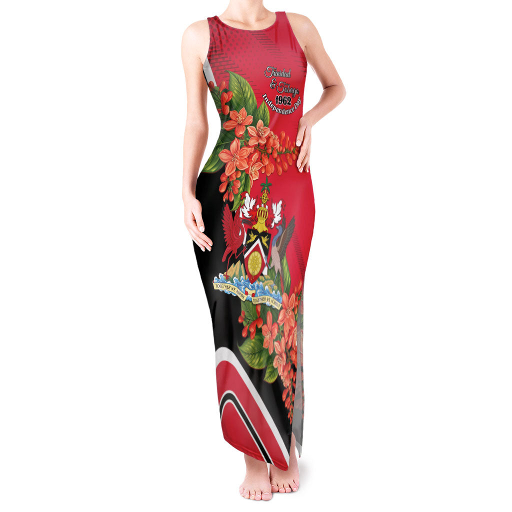 Personalised Trinidad and Tobago 1962 Tank Maxi Dress Happy Independence Day