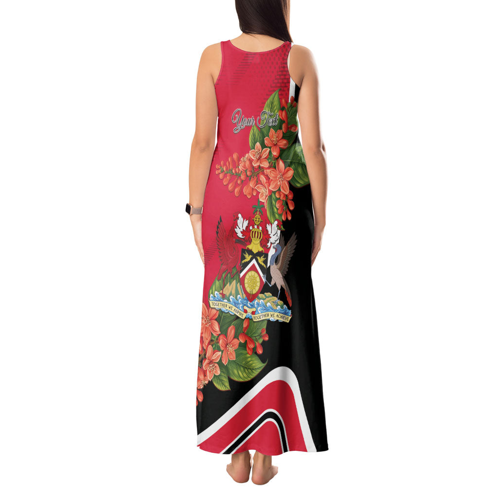 Personalised Trinidad and Tobago 1962 Tank Maxi Dress Happy Independence Day