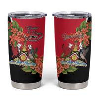 Personalised Trinidad and Tobago 1962 Tumbler Cup Happy Independence Day