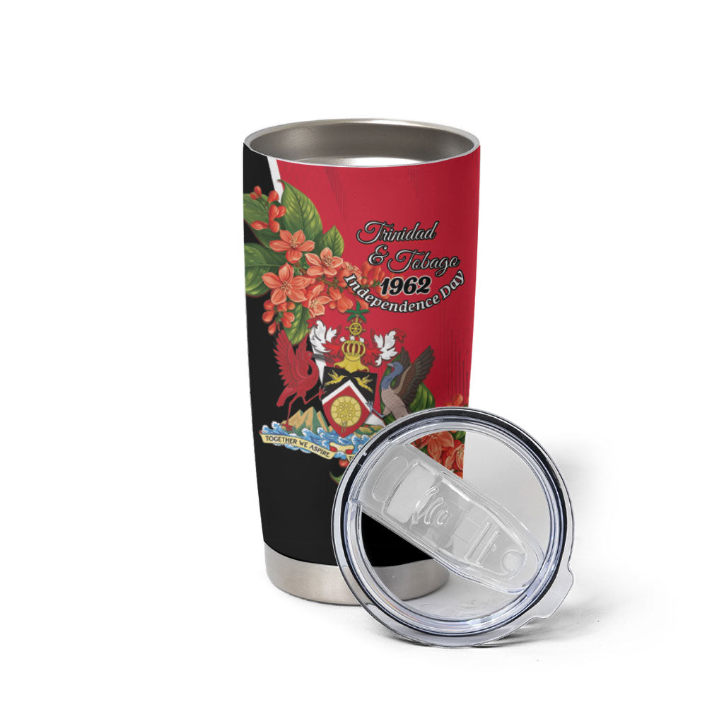 Personalised Trinidad and Tobago 1962 Tumbler Cup Happy Independence Day