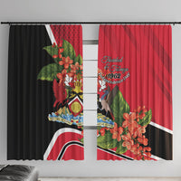 Trinidad and Tobago 1962 Window Curtain Happy Independence Day