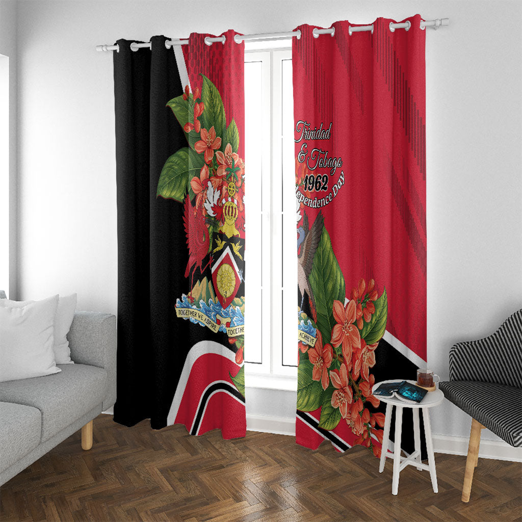 Trinidad and Tobago 1962 Window Curtain Happy Independence Day