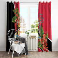 Trinidad and Tobago 1962 Window Curtain Happy Independence Day