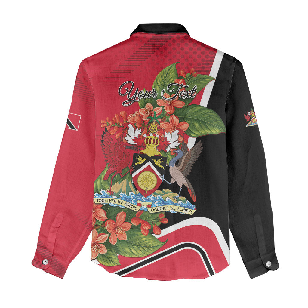 Personalised Trinidad and Tobago 1962 Women Casual Shirt Happy Independence Day