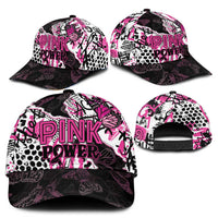 Pink Power Graffiti Classic Cap Breast Cancer Awareness - Wonder Print Shop