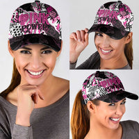 Pink Power Graffiti Classic Cap Breast Cancer Awareness - Wonder Print Shop