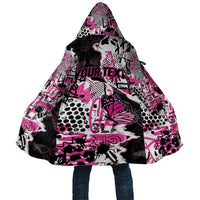 Personalized Pink Power Graffiti Cloak Breast Cancer Awareness - Wonder Print Shop