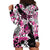 Personalized Pink Power Graffiti Hoodie Dress Breast Cancer Awareness - Wonder Print Shop