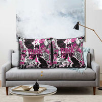 Pink Power Graffiti Pillow Cover Breast Cancer Awareness - Wonder Print Shop