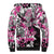 Personalized Pink Power Graffiti Sherpa Hoodie Breast Cancer Awareness - Wonder Print Shop