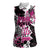 Personalized Pink Power Graffiti Women Sleeveless Polo Shirt Breast Cancer Awareness - Wonder Print Shop