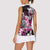 Personalized Pink Power Graffiti Women Sleeveless Polo Shirt Breast Cancer Awareness - Wonder Print Shop
