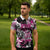 Personalized Pink Power Graffiti Zipper Polo Shirt Breast Cancer Awareness - Wonder Print Shop