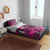 Pink Ribbon Animals Skin African Mixed Bedding Set Zipper Stylized - Wonder Print Shop