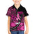 Pink Ribbon Animals Skin African Mixed Hawaiian Shirt Zipper Stylized - Wonder Print Shop
