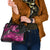 Pink Ribbon Animals Skin African Mixed Shoulder Handbag Zipper Stylized - Wonder Print Shop
