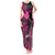 Pink Ribbon Animals Skin African Mixed Tank Maxi Dress Zipper Stylized - Wonder Print Shop