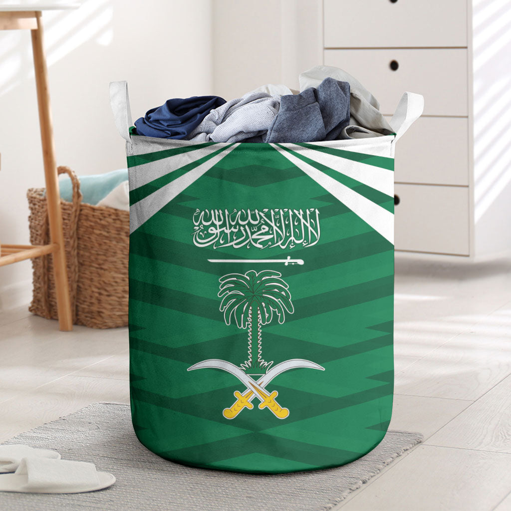Saudi Arabia Laundry Basket Happy National Day