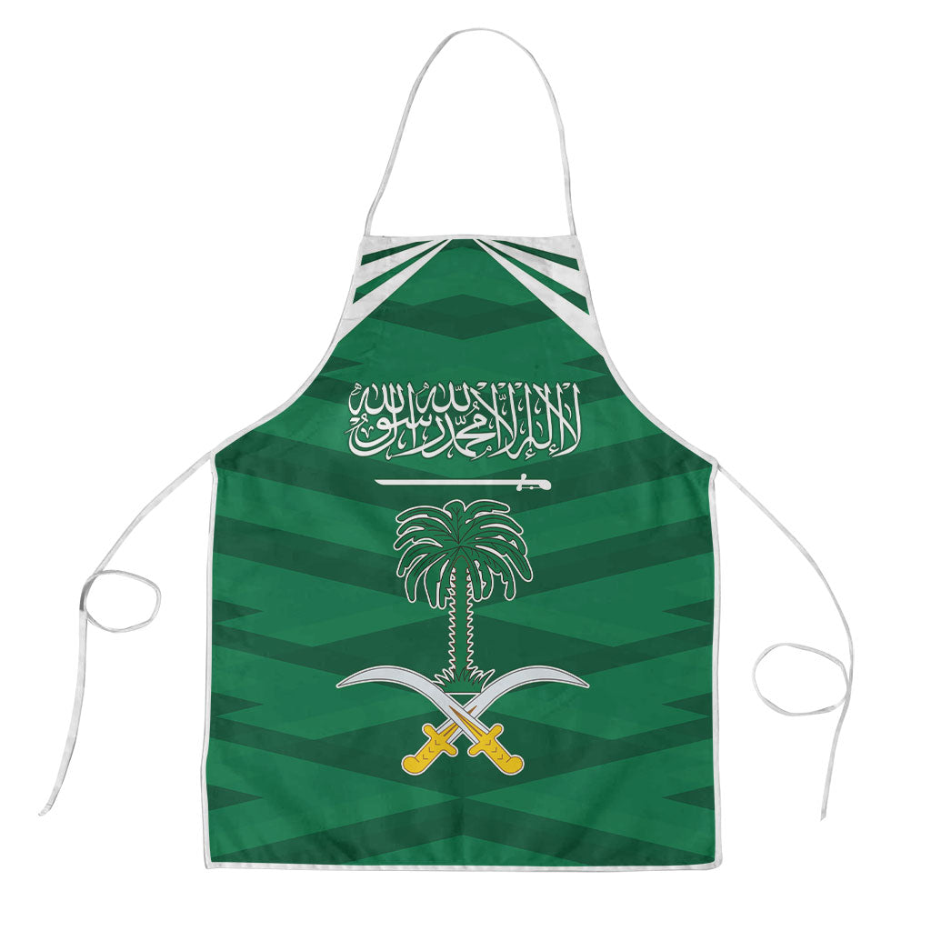 Saudi Arabia Apron Happy National Day