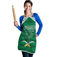 Saudi Arabia Apron Happy National Day