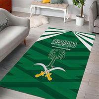 Saudi Arabia Area Rug Happy National Day