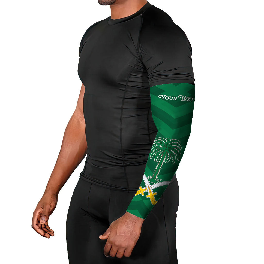 Personalized Saudi Arabia Arm Sleeves Happy National Day