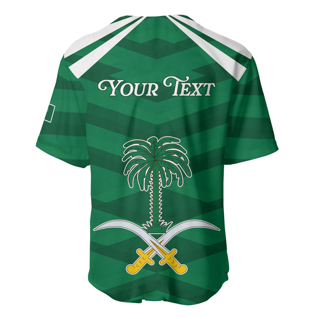 Personalized Saudi Arabia Baseball Jersey Happy National Day