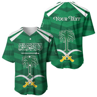 Personalized Saudi Arabia Baseball Jersey Happy National Day