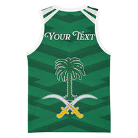 Personalized Saudi Arabia Basketball Jersey Happy National Day
