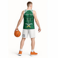 Personalized Saudi Arabia Basketball Jersey Happy National Day
