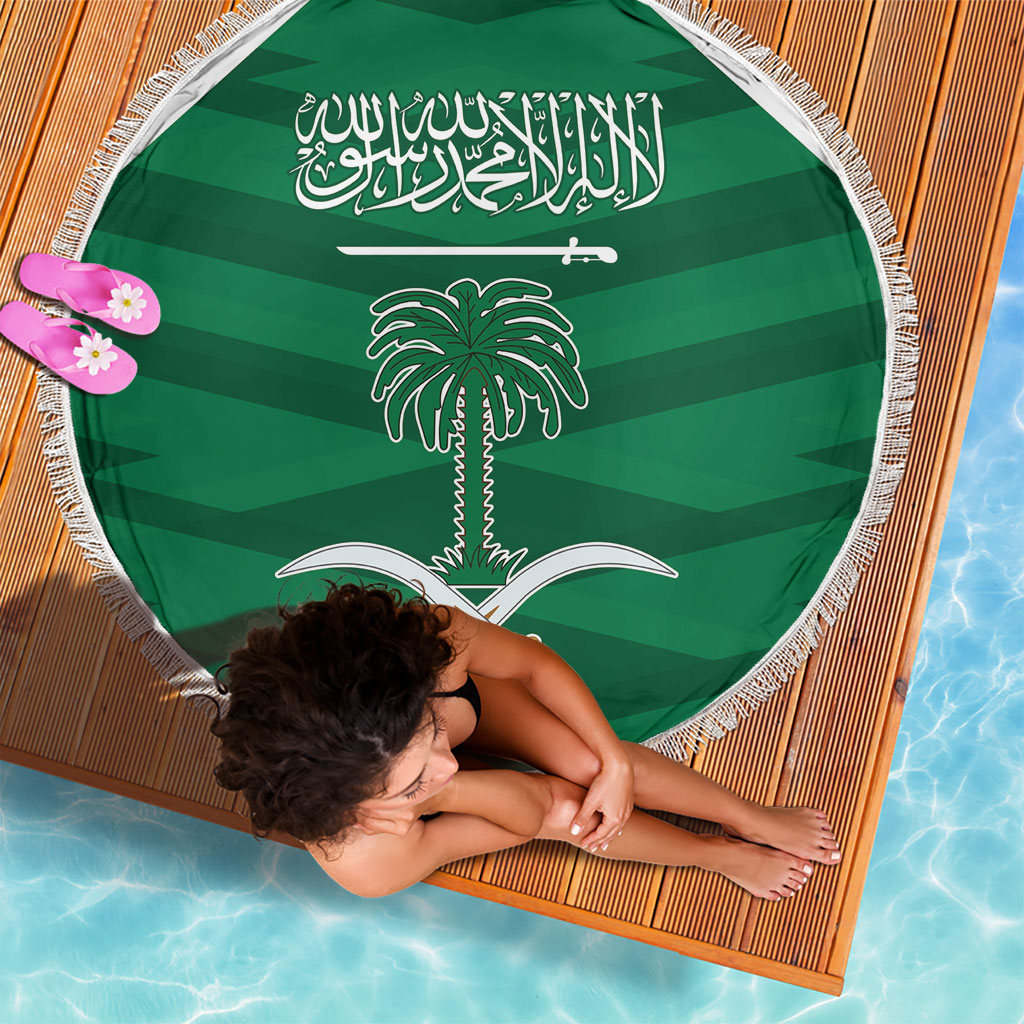 Saudi Arabia Beach Blanket Happy National Day
