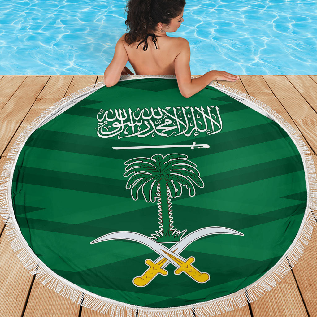 Saudi Arabia Beach Blanket Happy National Day