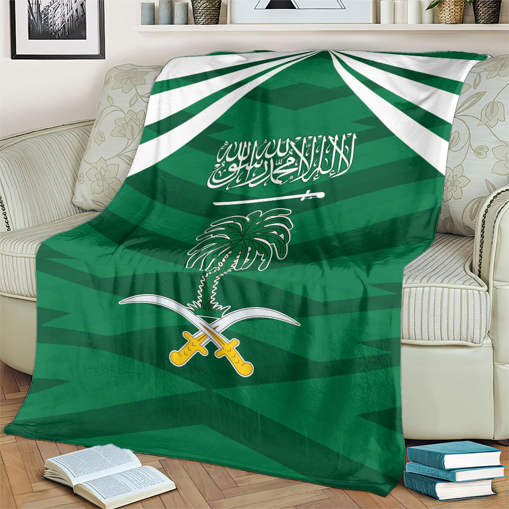 Saudi Arabia Blanket Happy National Day