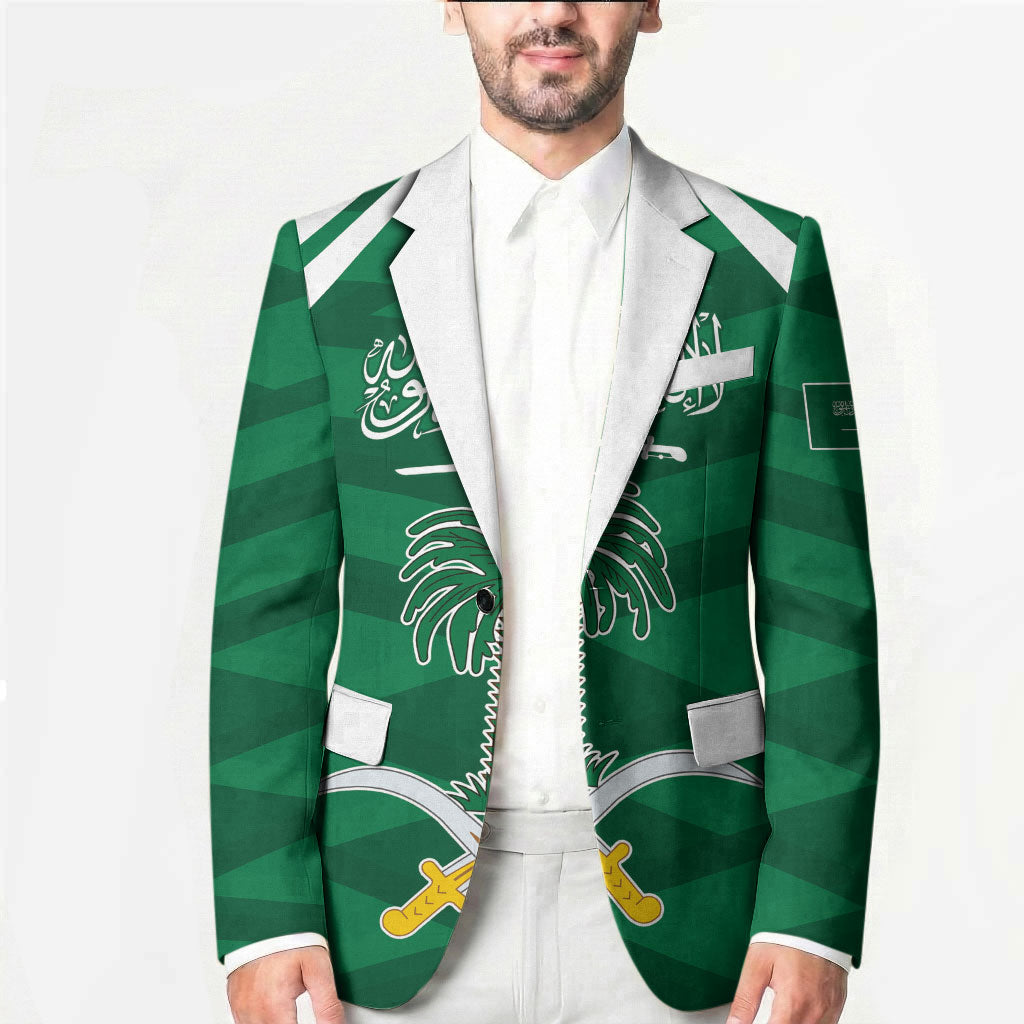 Personalized Saudi Arabia Blazer Happy National Day