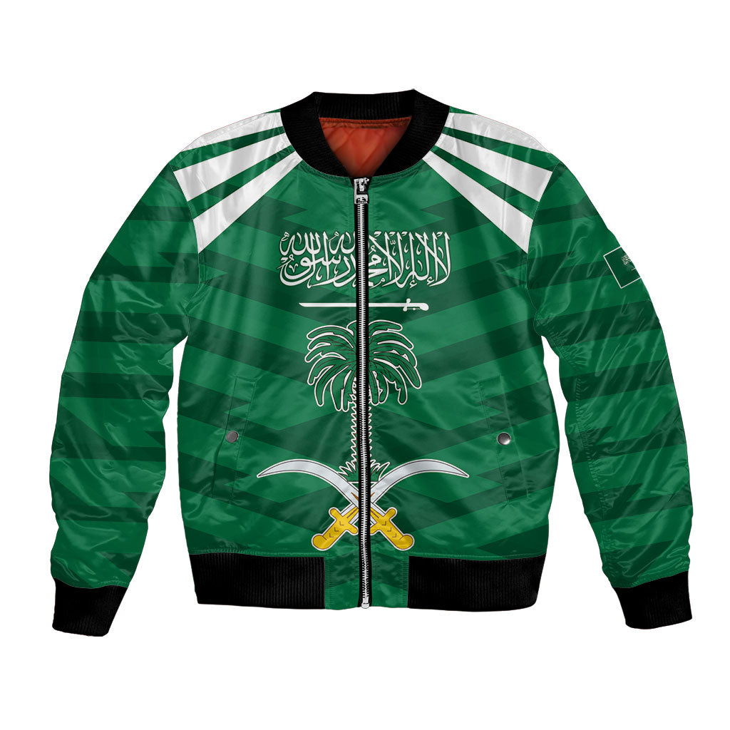 Personalized Saudi Arabia Bomber Jacket Happy National Day