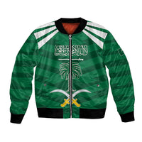 Personalized Saudi Arabia Bomber Jacket Happy National Day