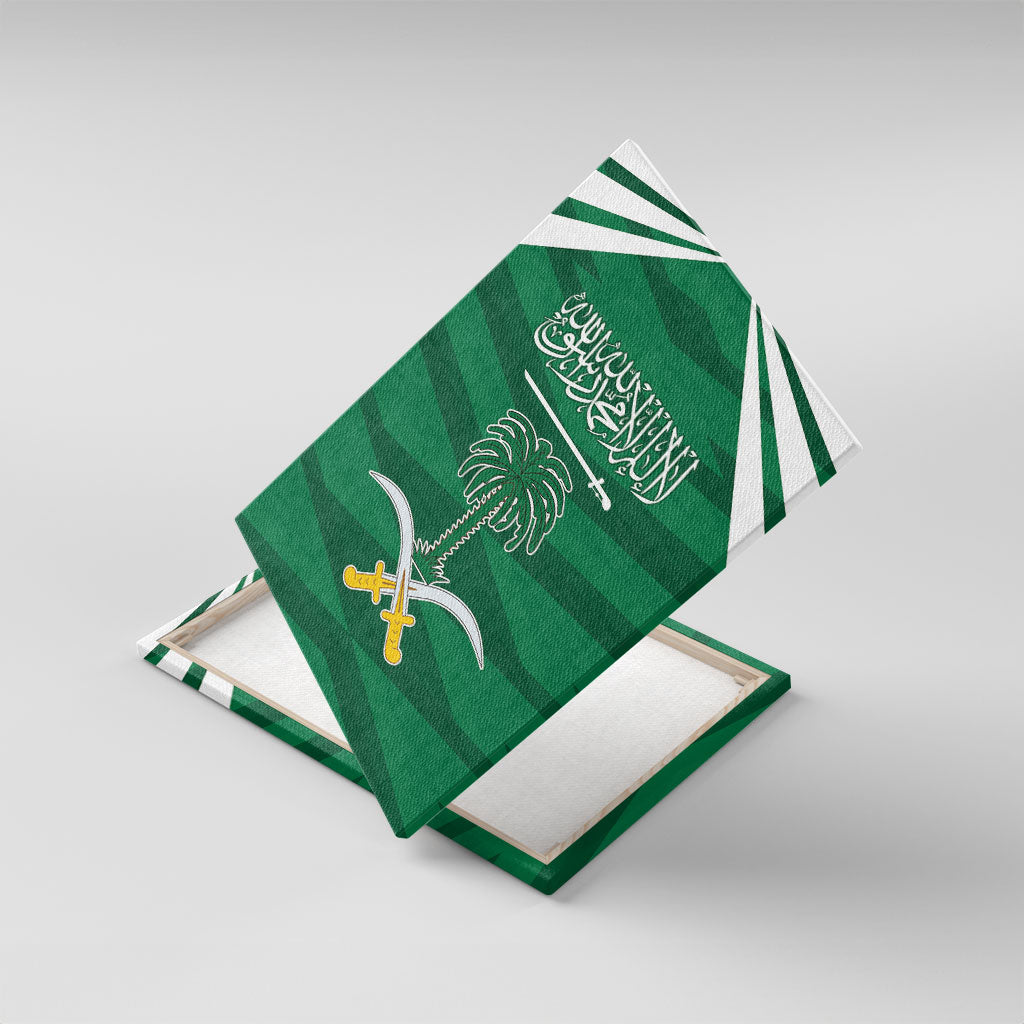 Saudi Arabia Canvas Wall Art Happy National Day