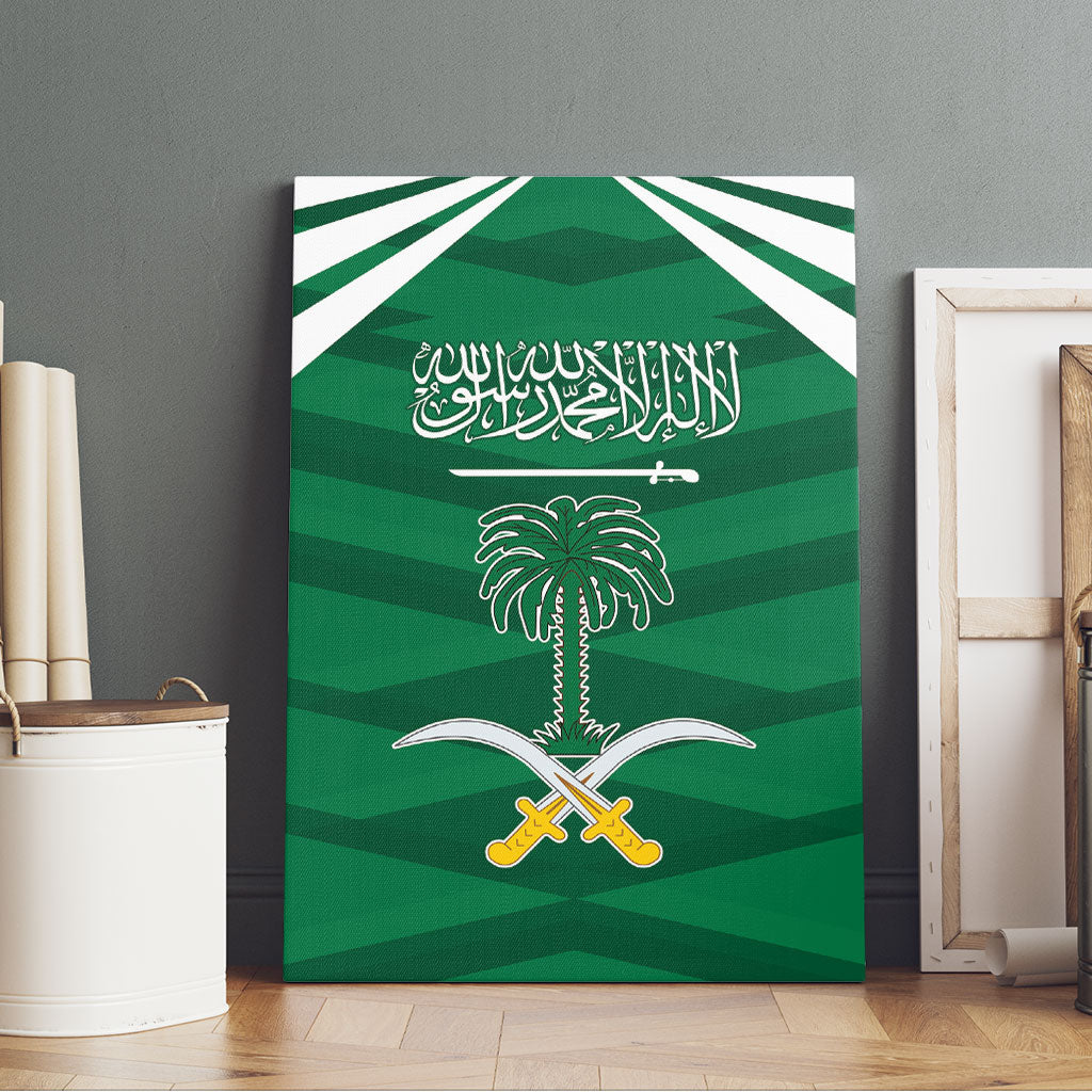 Saudi Arabia Canvas Wall Art Happy National Day