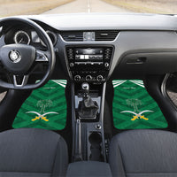 Personalized Saudi Arabia Car Mats Happy National Day