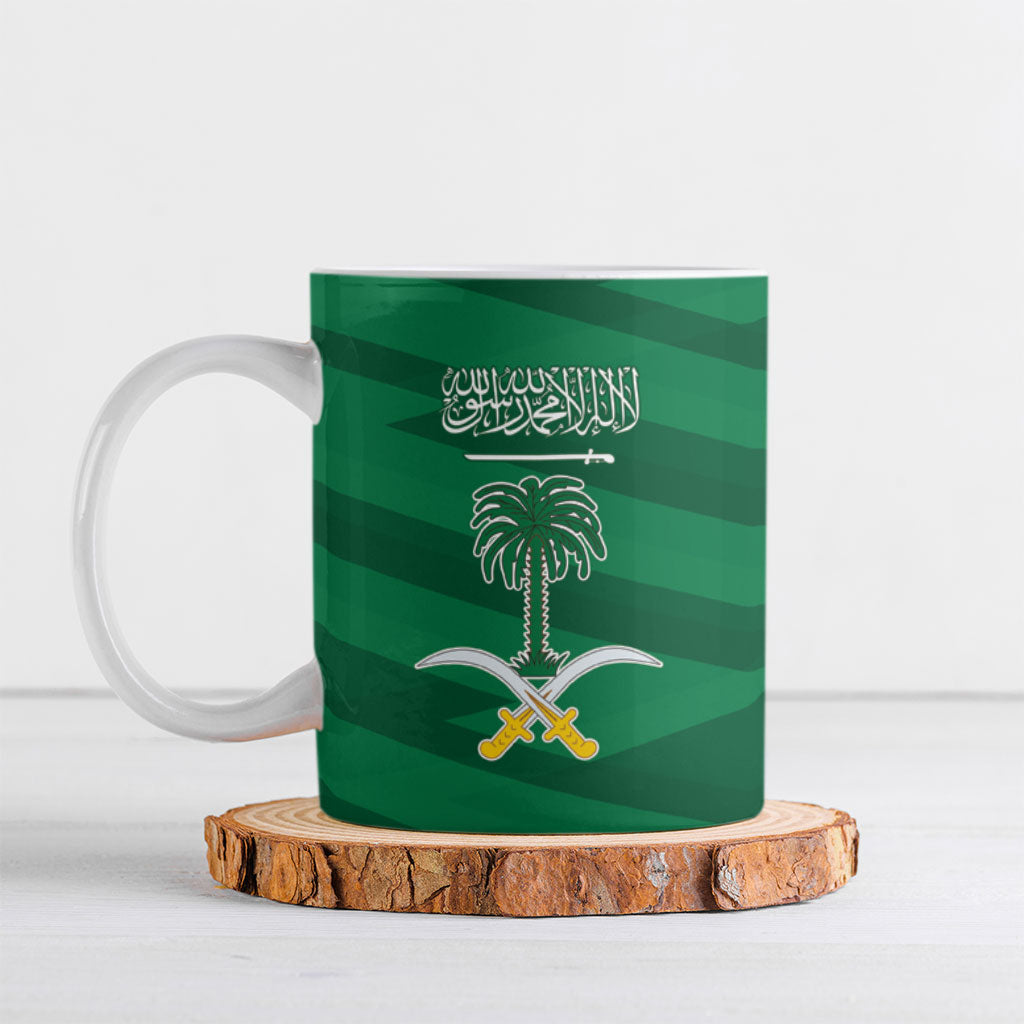 Personalized Saudi Arabia Ceramic Mug Happy National Day