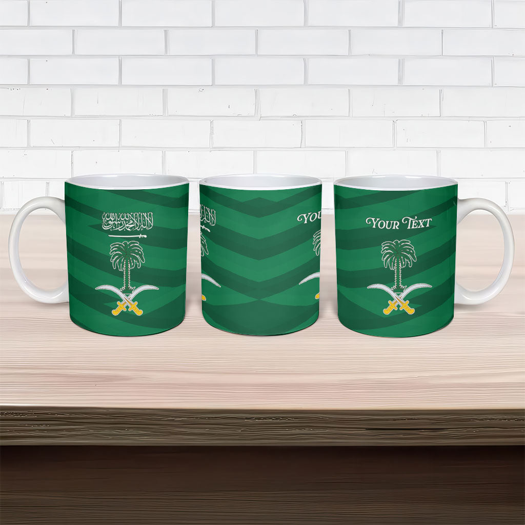 Personalized Saudi Arabia Ceramic Mug Happy National Day