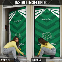 Personalized Saudi Arabia Door Cover Happy National Day