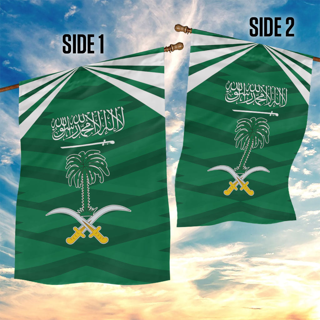 Saudi Arabia Garden Flag Happy National Day