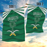 Saudi Arabia Garden Flag Happy National Day
