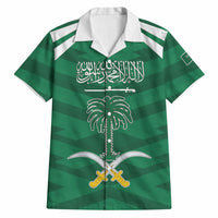 Personalized Saudi Arabia Hawaiian Shirt Happy National Day
