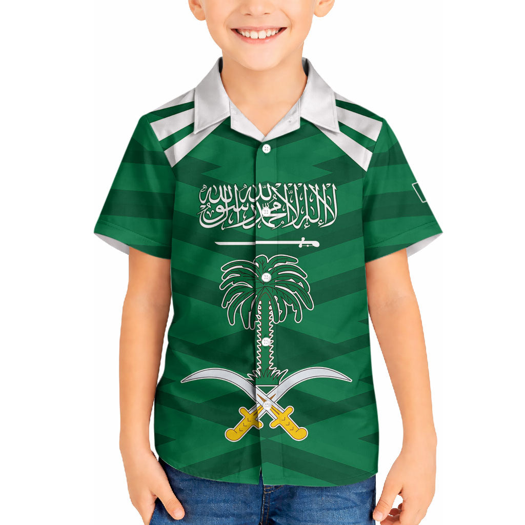 Personalized Saudi Arabia Hawaiian Shirt Happy National Day