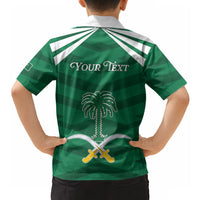 Personalized Saudi Arabia Hawaiian Shirt Happy National Day